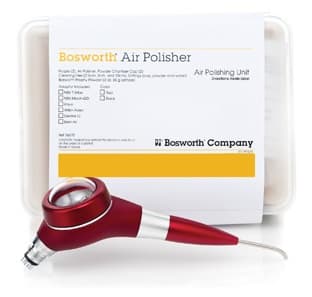 Keystone ProphyBrite Air Polisher Unit Kit, Red - ProphyBrite Air Polisher - Unit Kit in Red. Delivers a fine sodium bicarbonate - Image 1