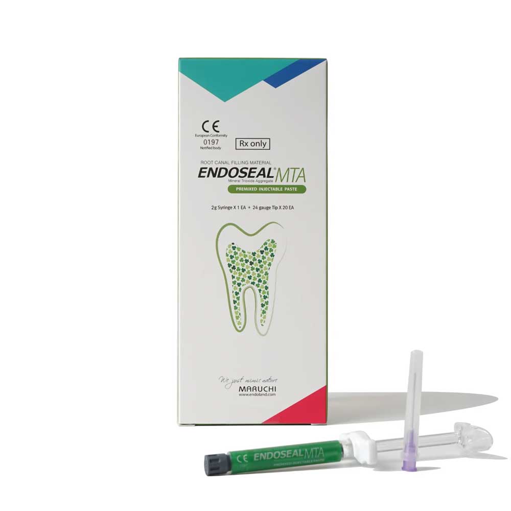 EndoSeal MTA Bioceramic Injectable Sealer, 2g Syringe with 20 Tips - EndoSeal MTA Bioceramic Injectable Sealer, 2g Syringe with 20 Tips - Image 1