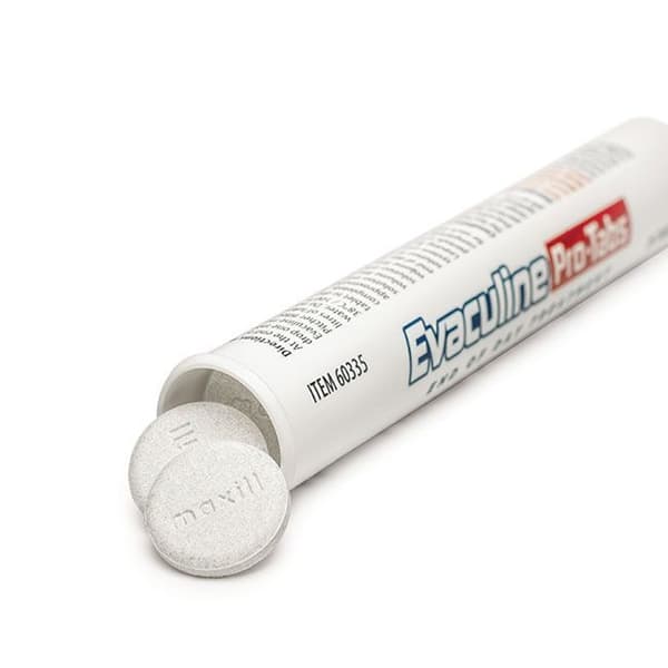 Maxill Evaculine Pro-Tabs End of Day Evacuation System Treatment, 26 Tablets per Tube - Evaculine Pro-Tabs End of Day Evacuation System Treatment, 26 Tablets per Tube - Image 1
