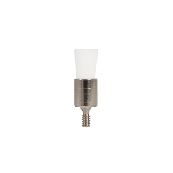 ipana Screw Type Flat Prophy Brush, Soft Clear Nylon, Metal Shank, 144/Box - ipana Screw Type Flat Prophy Brush, Soft Clear Nylon, Metal Shank, 144/Box - Image 1