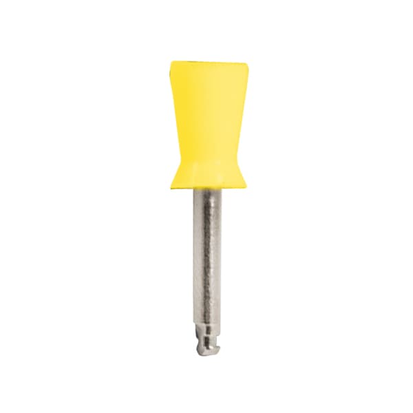 ipana Latch Type Prophy Cup, Yellow X-Soft, Metal Shank, 144/Box - ipana Latch Type Prophy Cup, Yellow X-Soft, Metal Shank, 144/Box - Image 1
