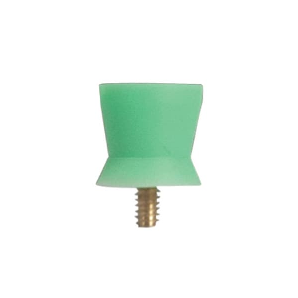 ipana Screw Type Prophy Cup, Soft Green Short Cup, Metal Shank, 144/Box - ipana Screw Type Prophy Cup, Soft Green Short Cup, Metal Shank, 144/Box - Image 1