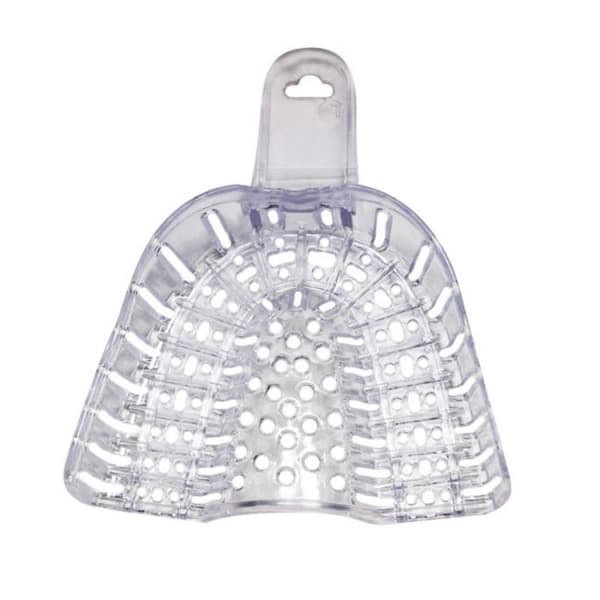 Maxill Krystal Klear #1 Large Upper Impression Tray, 12/Bag - Krystal Klear #1 Large Upper Impression Tray, 12/Bag - Image 1