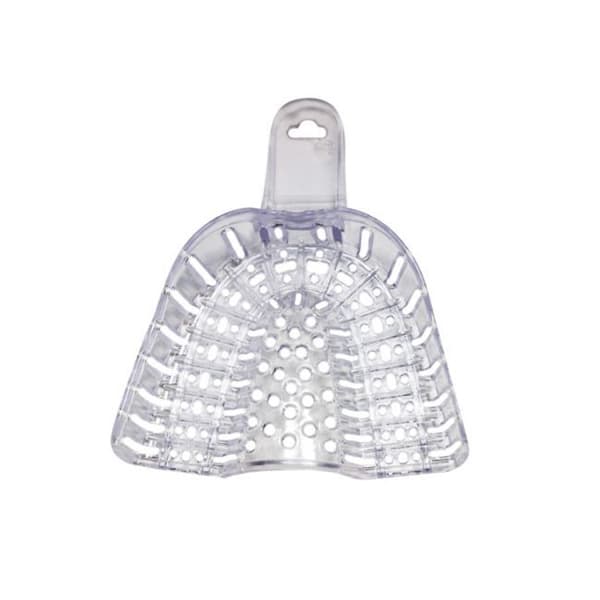 Maxill Krystal Klear #3 Medium Upper Impression Tray, 12/Bag - Krystal Klear #3 Medium Upper Impression Tray, 12/Bag - Image 1