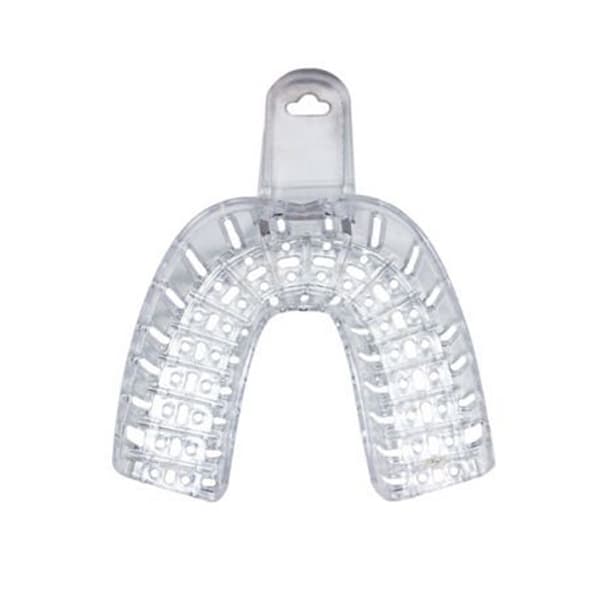 Maxill Krystal Klear #6 Small Lower Impression Tray, 12/Bag - Krystal Klear #6 Small Lower Impression Tray, 12/Bag - Image 1
