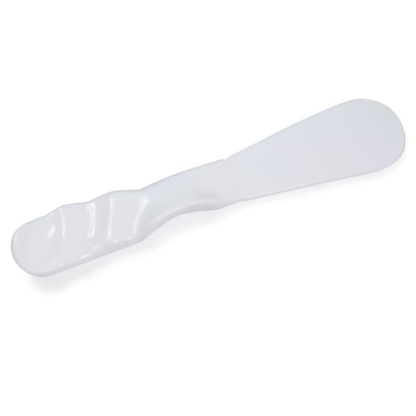maxill Ergo Handle Spatula, White, Autoclavable, Single Spatula - maxill Ergo Handle Spatula, White, Autoclavable, Single Spatula. - Image 1