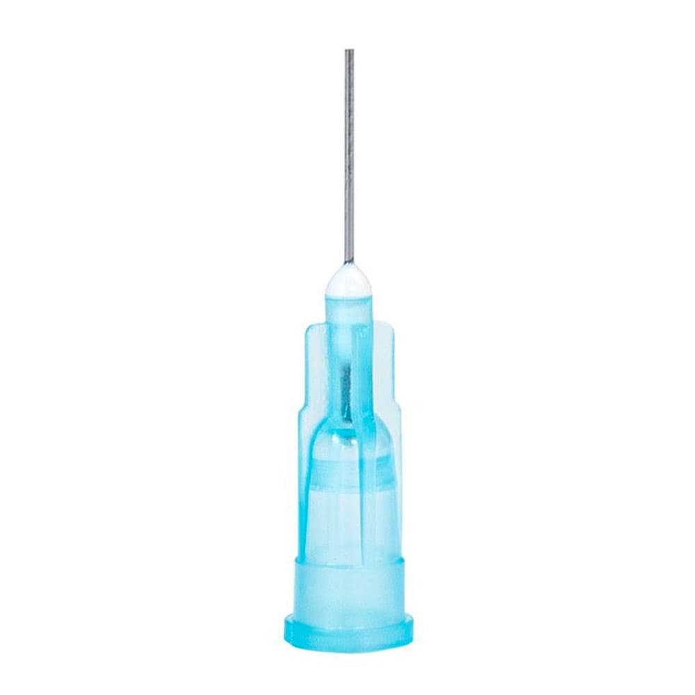 Maxill Luer Lock Bendable Dispensing Tips, 25 Gauge, Blue, 100/Pack - maxill Luer Lock Bendable Dispensing Tips, 25 ga, Blue, 100/Pk - Image 1