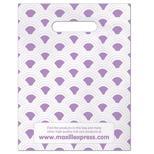 Maxill Adult Loot Bag, 9" x 11.8", Rainbow Pattern, 100/Pack - maxill Adult Loot Bag 9"x11.8" Rainbow Pattern 100/Pk. - Image 1