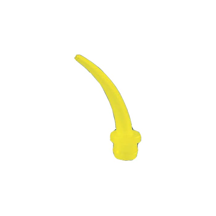 Maxill Intraoral Mixing Tips Extensions, Small 21mm, Yellow, 100/Box - maxill Mixing Tips Intra Oral Extensions, Small 21mm, Yellow, 100/Box - Image 1