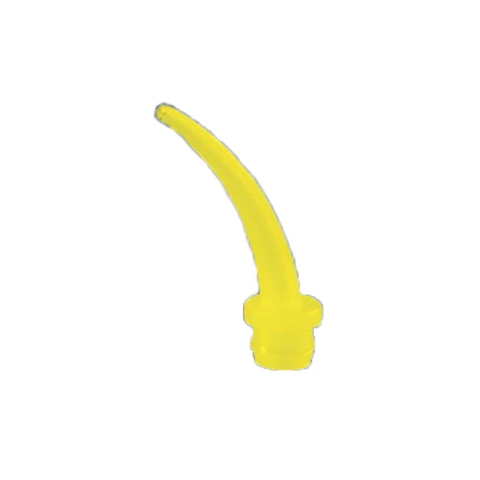 Maxill Intraoral Mixing Tips, Small 26mm, Yellow, 100/Box - maxill Mixing Tips Intra Oral Extensions, Small 26mm, Yellow, 100/Box - Image 1