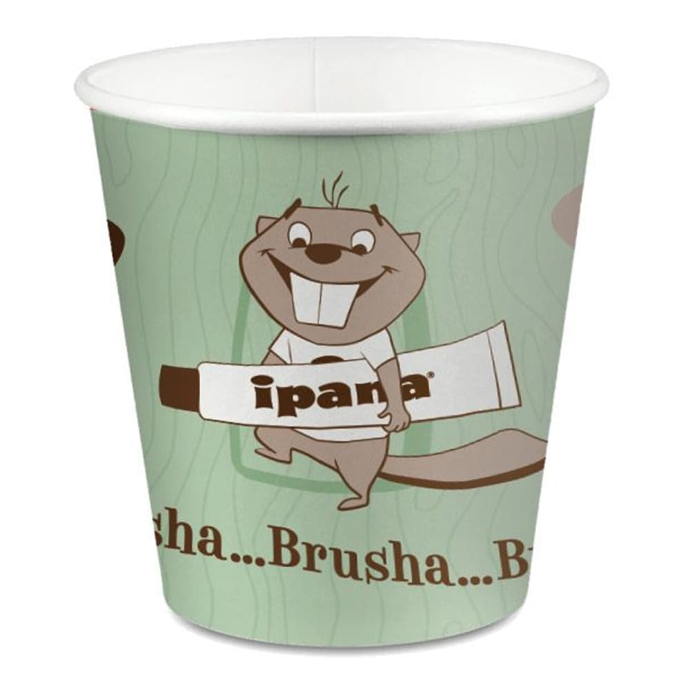 Packard Healthcare Disposable Paper Cups, Retro iPana Design, 4 Oz., 1000/Box - Packard Healthcare Disposable Paper Cups, Retro iPana Design, 4 Oz., 1000/Box - Image 1