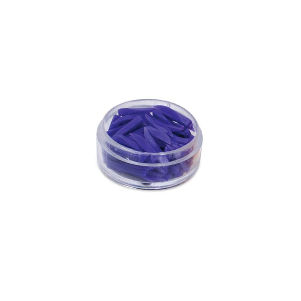 maxill Plastic Wedges, Large, Purple, 100/Bottle - maxill Plastic Wedges, Large, Purple, 100/Bottle - Image 1