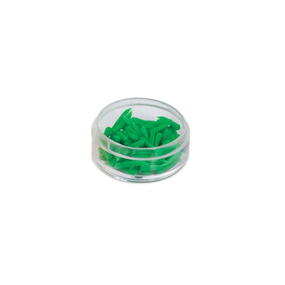 maxill Plastic Wedges, Small, Green, 100/Bottle - maxill Plastic Wedges, Small, Green, 100/Bottle - Image 1
