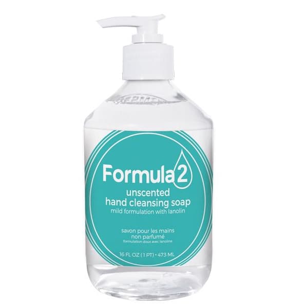 Maxill Formula 2 Cleansing Hand Soap with Lanolin, Unscented and Color Free, 16 oz Pump Bottle - Maxill Formula 2 Cleansing Hand Soap with Lanolin, Unscented and Color Free 16oz Pump Bottle. - Image 1