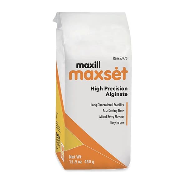 Maxill maxset Alginate Fast Set, Impression Material, Mixed Berry Flavor, 15.9 oz Bag, 01KEZKNQ0WJVPTWWJWND0D5SE1 - maxset Alginate Fast Set, Impression Material, Mixed Berry Flavor, 15.9 oz Bag - Image 1