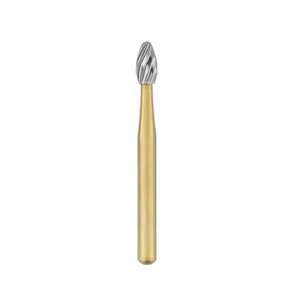 Ohio Forge FG #7378 Egg Shaped 12 Blade Trimming and Finishing Carbide Bur, Single Use, 10/Pk - Ohio Forge FG #7378 Egg Shaped, 12 Blade, Trimming and Finishing Carbide Bur, Single Use, 10/Pk. - Image 1