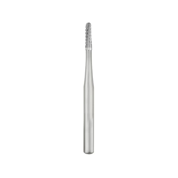 Ohio Forge FG #1557 Straight Dome Crosscut Carbide Bur, Single Use, 25/Pk - Ohio Forge FG #1557 Straight Dome Crosscut Carbide Bur, Single Use, 25/Pk. - Image 1