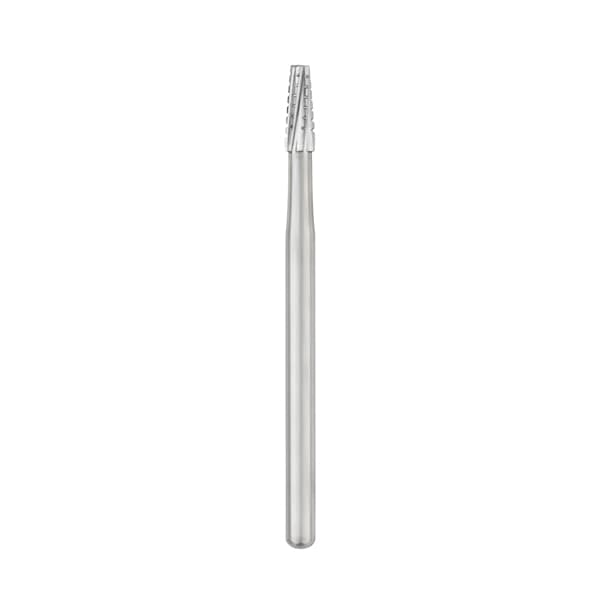 Ohio Forge HP #702 Taper Fissure Crosscut Carbide Bur, Single Use, 10/Pk - Ohio Forge HP #702 Taper Fissure Crosscut Carbide Bur, Single Use, 10/Pk. - Image 1