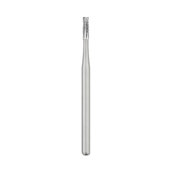 Ohio Forge FG #558 SL (Surgical Length) Straight Fissure Crosscut Carbide Bur, Single Use, 10/Pk - Ohio Forge FG #558 SL (Surgical Length) Straight Fissure Crosscut Carbide Bur, Single Use, 10/Pk. - Image 1