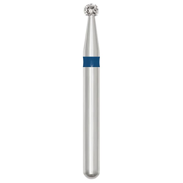 Ohio Forge FG #801.014 Medium, Round, Diamond Bur, 10/Pk - Ohio Forge FG #801.014 Medium, Round, Diamond Bur, 10/Pk. - Image 1