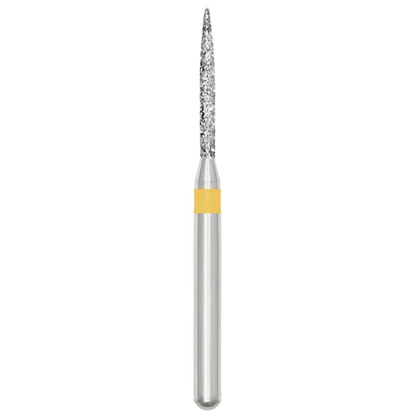 Ohio Forge FG #862.012 Very Fine Flame Shaped Diamond Bur, 10/Pk - Ohio Forge FG #862.012 Very Fine, Flame Shaped, Diamond Bur, 10/Pk. - Image 1