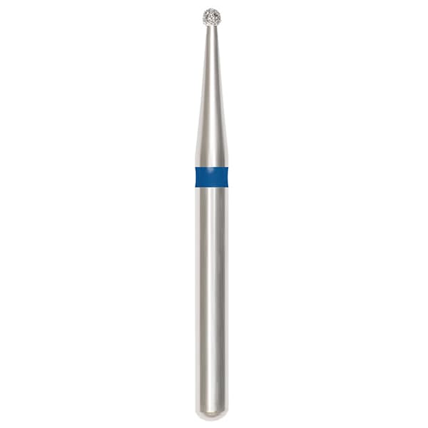 Ohio Forge FG #801.010 Medium, Round, Diamond Bur, 10/Pk - Ohio Forge FG #801.010 Medium, Round, Diamond Bur, 10/Pk. - Image 1