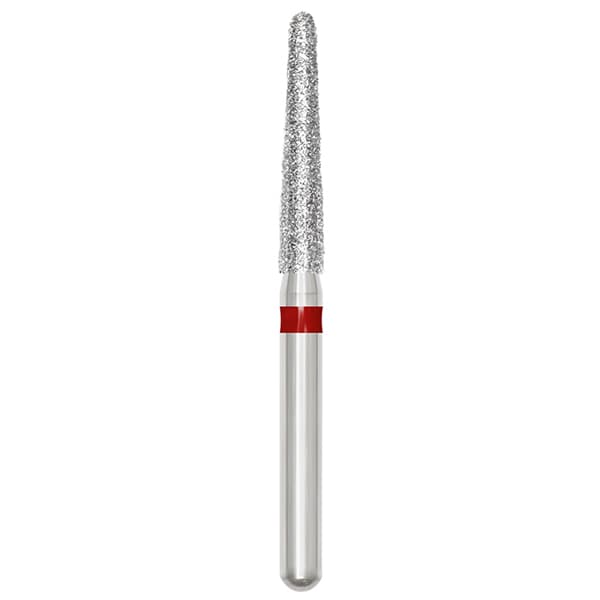 Ohio Forge FG #856.021 Fine, Round End Taper, Diamond Bur, 10/Pk - Ohio Forge FG #856.021 Fine, Round End Taper, Diamond Bur, 10/Pk. - Image 1