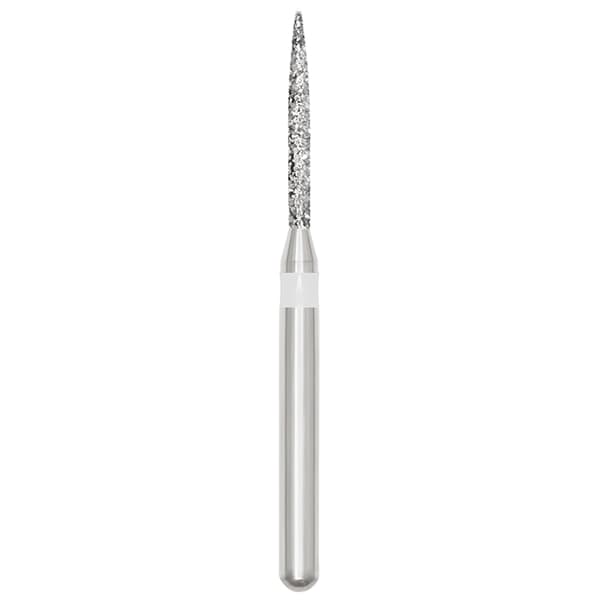 Ohio Forge FG #862.012 Ultra Fine Flame Shaped Diamond Bur, 10/Pk - Ohio Forge FG #862.012 Ultra Fine, Flame Shaped, Diamond Bur, 10/Pk. - Image 1