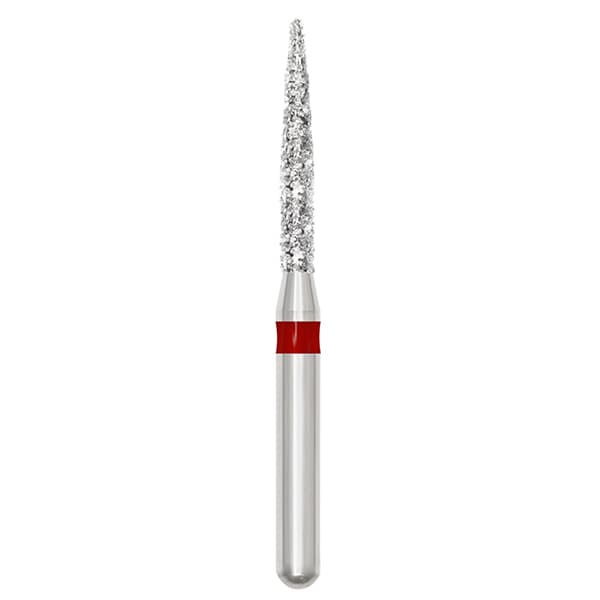 Ohio Forge FG #888.012 Fine Flame-Shaped Diamond Bur, 10/Pk - Ohio Forge FG #888.012 Fine, Flame Shaped, Diamond Bur, 10/Pk. - Image 1