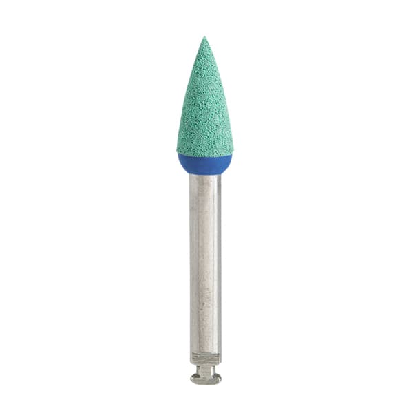 Ohio Forge RA Coarse Grit Flame Shaped P3S Porcelain & Metal Polisher, 3/Pk. - Ohio Forge RA Coarse Grit Flame Shaped P3S Porcelain & Metal Polisher, 3/Pk. - Image 1