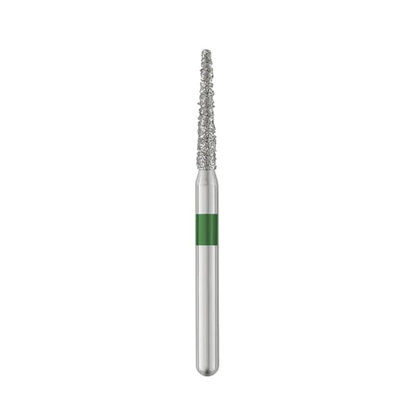 Ohio Forge FG #856.014 Coarse, Round End Taper, Single Use Diamond Bur, 25/Pk - Ohio Forge FG #856.014 Coarse, Round End Taper, Single Use Diamond Bur, 25/Pk. - Image 1