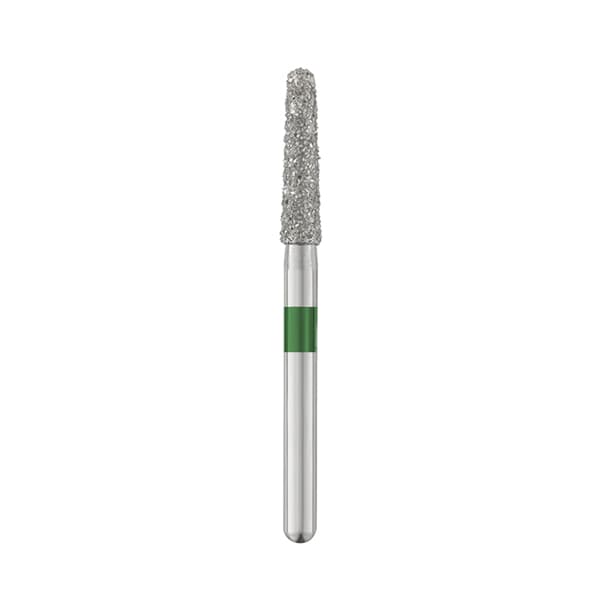 Ohio Forge FG #856.020 Coarse, Round End Taper, Single Use Diamond Bur, 25/Pk - Ohio Forge FG #856.020 Coarse, Round End Taper, Single Use Diamond Bur, 25/Pk. - Image 1