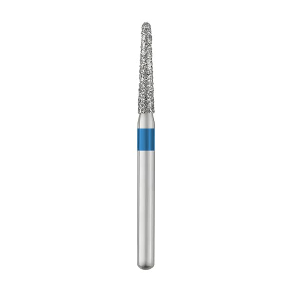 Ohio Forge FG #856.016 Medium, Round End Taper, Single Use Diamond Bur, 25/Pk - Ohio Forge FG #856.016 Medium, Round End Taper, Single Use Diamond Bur, 25/Pk. - Image 1