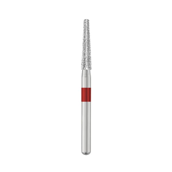 Ohio Forge FG #856.018 Fine, Round End Taper, Single Use Diamond Bur, 25/Pk - Ohio Forge FG #856.018 Fine, Round End Taper, Single Use Diamond Bur, 25/Pk. - Image 1