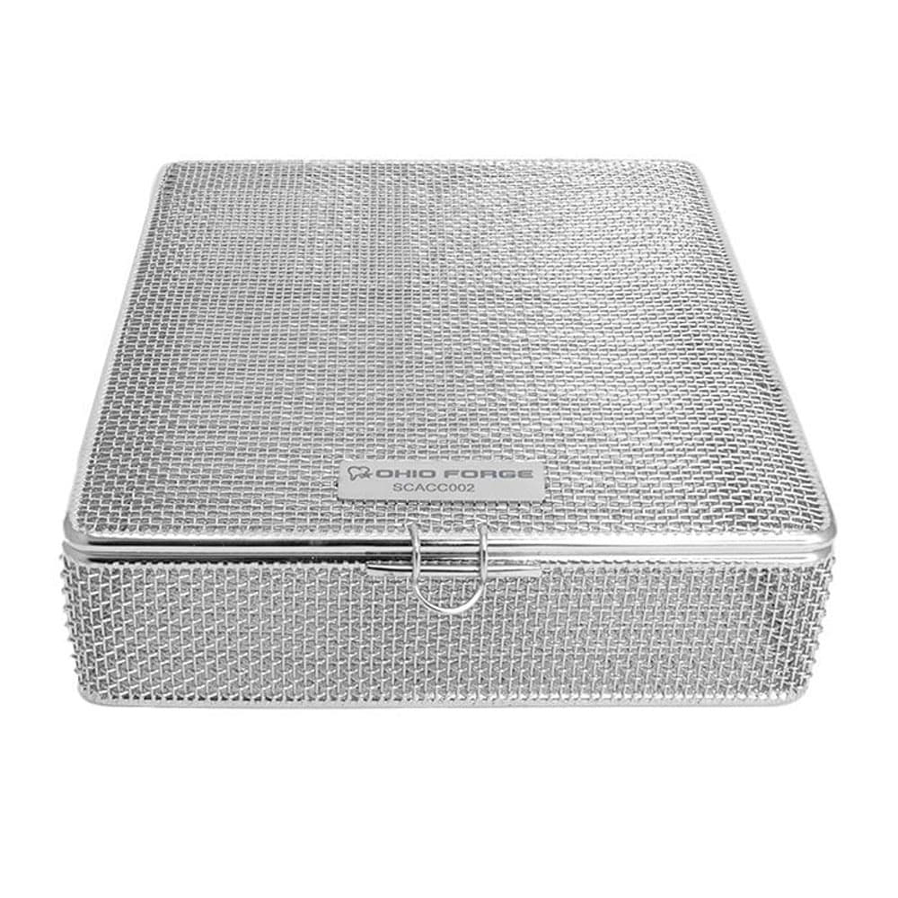 Ohio Forge Basket with Hinged Lid, 8.50" x 7" x 2", 1/Pk - Ohio Forge Basket with Hinged Lid, 8.50" x 7" x 2", 1/Pk - Image 1