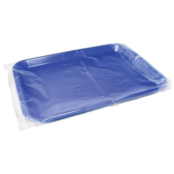 Maxill PolyAll Plastic Tray Sleeve, 10.5" x 14", Clear, 500/Box - PolyAll Plastic Tray Sleeve, 10.5" x 14", Clear, 500/Box - Image 1