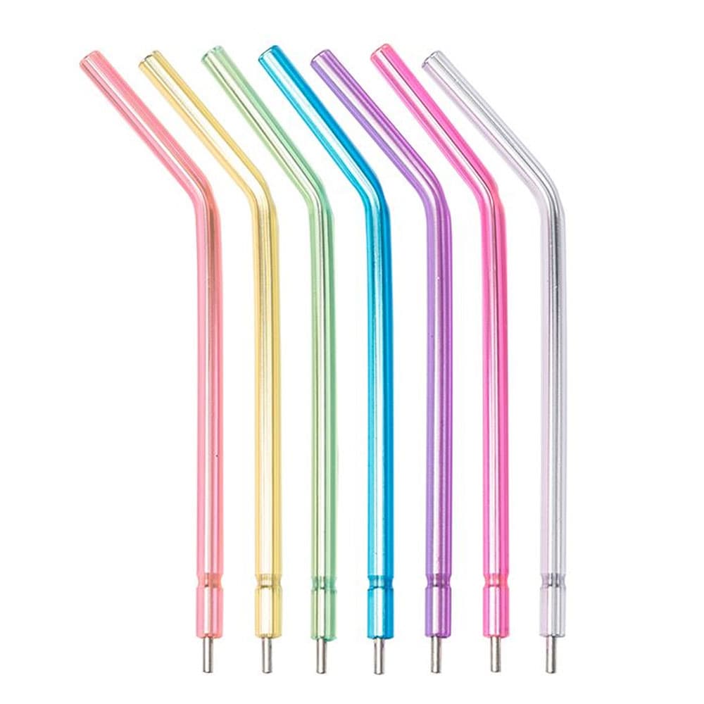 Rainblo Disposable Air/Water Syringe Tips, Plastic with Metal Core, Mixed Colors, 250/Bag - Rainblo Disposable Air/Water Syringe Tips, Plastic with Metal Core, Mixed Colors, 250/Bag - Image 1