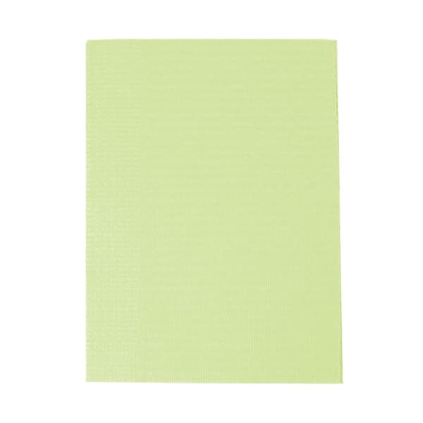 Maxill Vivid Bibs Reinforced Patient Bibs, 13" x 18", 2-Ply (1-Ply Paper/1-Ply Poly), Lemon Lime, 500/Box - Maxill vivid bibs Reinforced Patient Bibs, 13" x 18", 2 Ply (1-Ply Paper/1-Ply Poly), Lemon Lime, 500/Box - Image 1