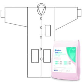 SafeWear High Performance Lab Coat, Pretty Pink, X-Large, 12/Pk, 01KZ65A7AT97VVG60R71Z8138E - SafeWear High Performance Lab Coat - Pretty Pink - X-Large 12/Pk. Made - Image 1
