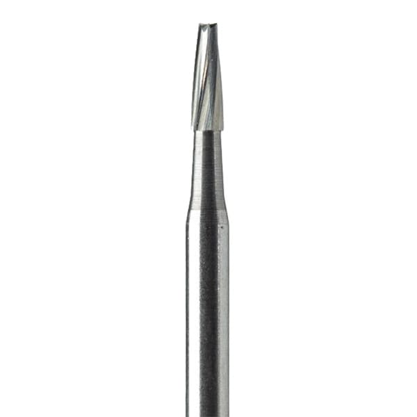 Medidenta DynaCut FG #170L Taper Fissure Carbide Bur, 1.0mm Diameter, 100/Pk - DynaCut FG #170L Taper Fissure, 1.0mm Diameter, Carbide Bur, 100/Pk - Image 1