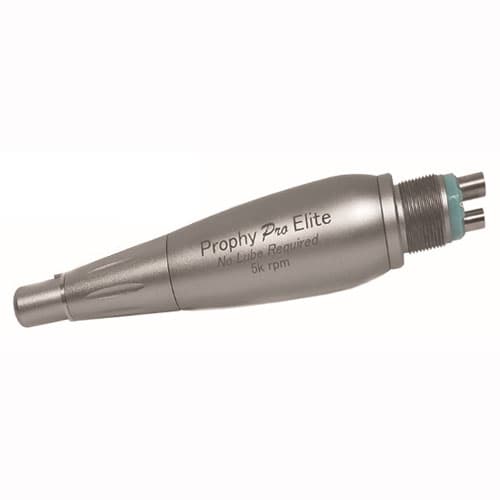 Medidenta Prophy Pro Elite Hygiene Handpiece, Lube Free, 4 Hole, 5,000 rpm, Friction Grip Chuck, 360° Swivel, Accepts Disposable Prophy Angles Only - Prophy Pro Elite Hygiene Handpiece, Lube Free, 4 Hole, 5,000 rpm, Friction Grip - Image 1