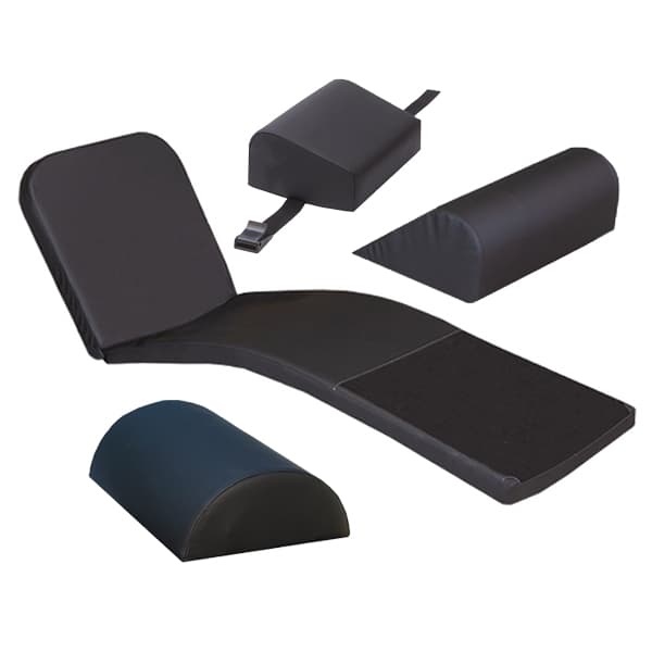MediPosture Classic Dental Chair Overlay System, Black, Single System - MediPosture Classic Dental Chair Overlay System, Black, Single System. Includes: - Image 1