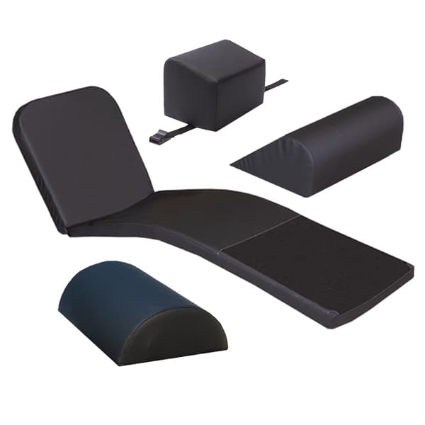 MediPosture Classic Dental Chair Overlay System, Black, Single System - MediPosture Classic Dental Chair Overlay System, Black, Single System. Includes: - Image 1