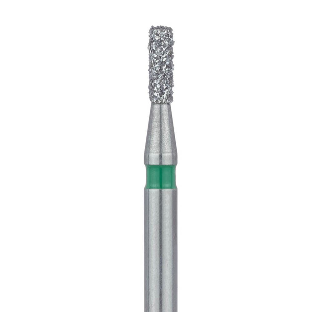 Meisinger Multi-Use Diamond Burs, FG, Cylinder, #835G, 1.2 mm, Coarse, Green, 5/Pk, 835G-012-FG - Meisinger Multi-Use Diamond Burs, FG, Cylinder, # 835G, 1.2 mm, Coarse, Green, 5/Pk, 835G-012-FG - Image 1