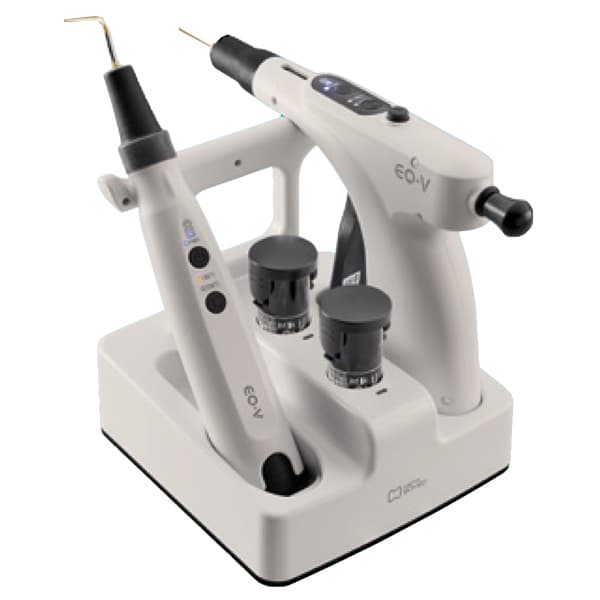 Meta Biomed EQ-V Cordless Warm Gutta Percha Obturation Kit, Complete Two-Unit Set (Fill Unit & Pack Unit) with 6 x 25g Refill Cartridges, 100 Gutta Percha Bars, and Accessories - EQ-V Cordless Kit For Warm Gutta Percha Obturation, Complete Two-Unit Set - Image 1