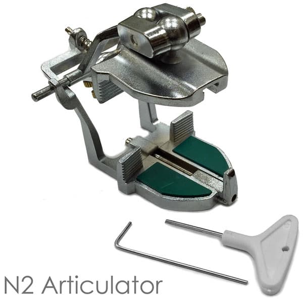 BesQual N2 Articulator, Fully Adjustable, Reusable, Detachable Upper Arch - BesQual N2 Articulator. Very durable & easy to use. Completely adjustable - Image 1
