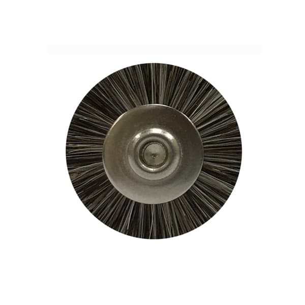 BesQual HP Mounted Bristle Brushes, #11 Soft, Gray, 12/Pk, 11SF-012 - BesQual HP Mounted Bristle Brushes, #11 Soft, 12/Pk - Image 1