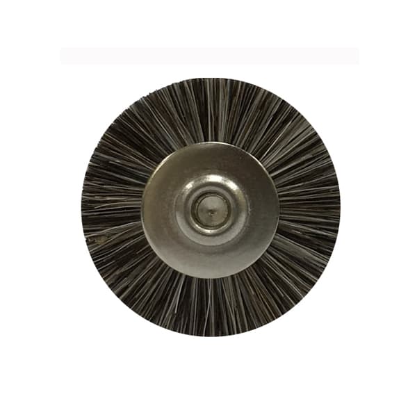 BesQual HP Mounted Bristle Brushes, #12 Soft, 3/4" Diameter, HP Shank (2.35mm), 144/Pk, Order Code 12SF-144 - BesQual HP Mounted Bristle Brushes, #12 Soft, 144/Pk - Image 1