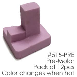 BesQual Ceramic Firing Pegs, Pre-Molar, 12/Pk - BesQual Ceramic Firing Pegs - Pre-Molar 12/Pk - Image 1