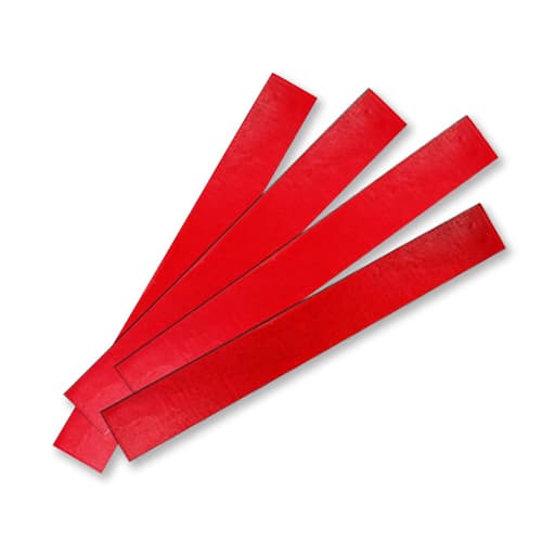 BesQual Boxing Wax, Red, 12" x 1.50" x 0.04" (1/25), 5 lb Box - BesQual Boxing Wax - Red 12" x 1.50" x 0.04" (1/25), 5 Lb. To form box around - Image 1